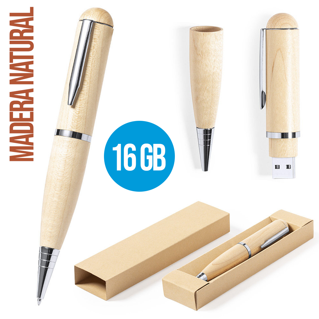 BolĂgrafo USB Kornon 16GB