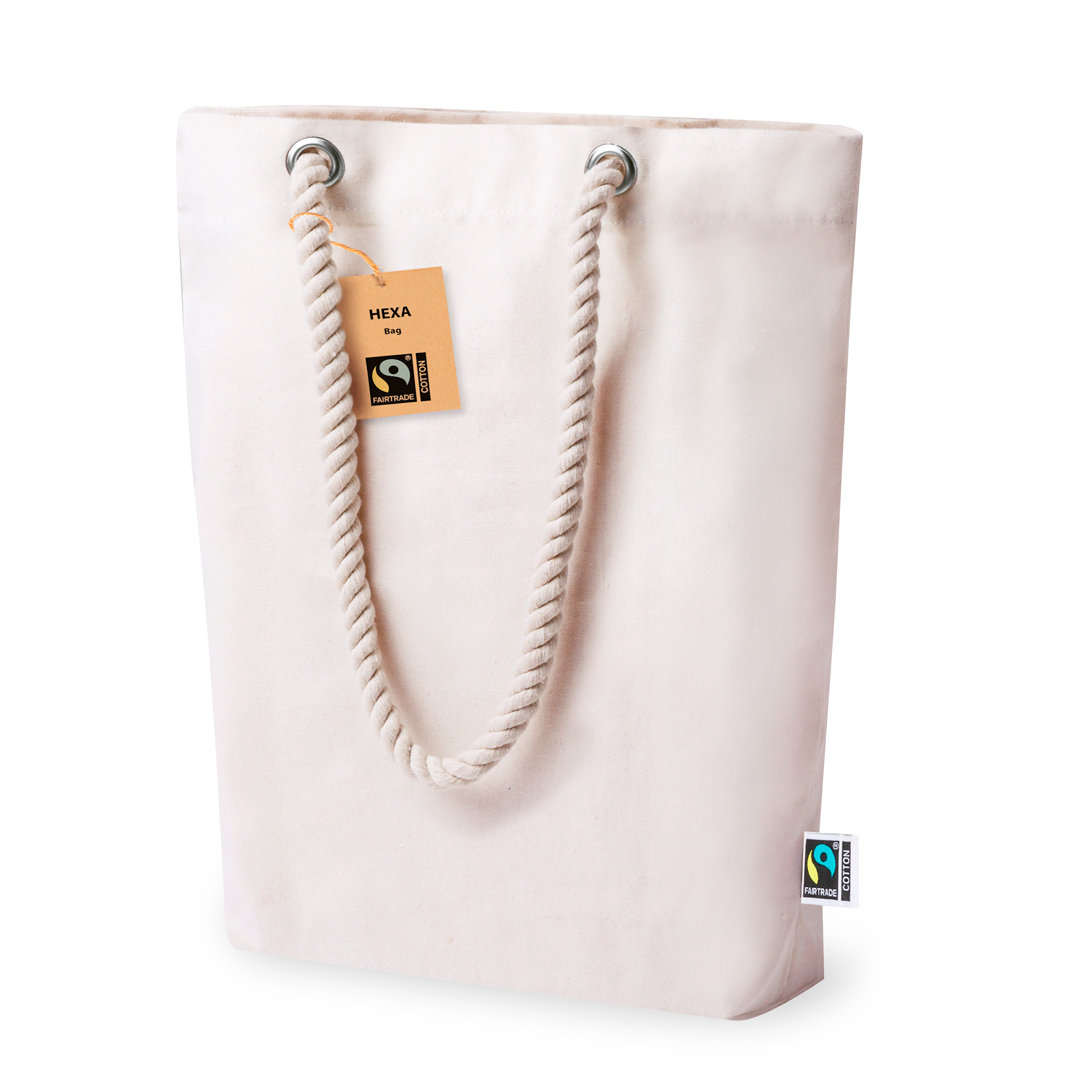 Bolsa Hexa Fairtrade 38 cm x 45 cm x 10.5 cm - Imagen 3